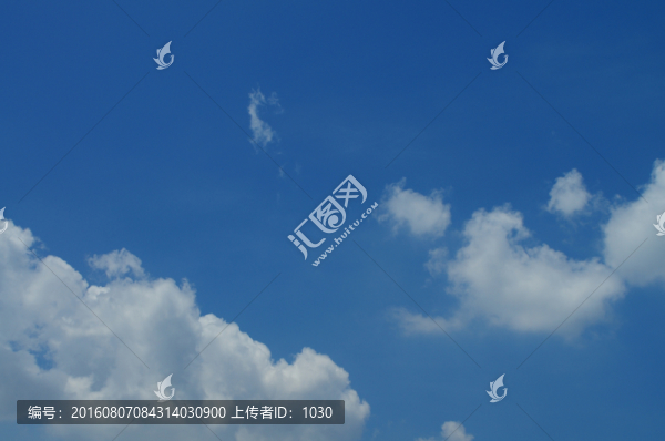 藍天白云