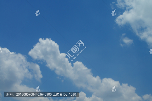天空,白云