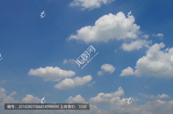 天空,白云