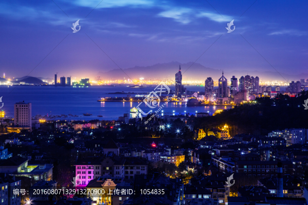 城市夜景攝圖片,城市夜景素材