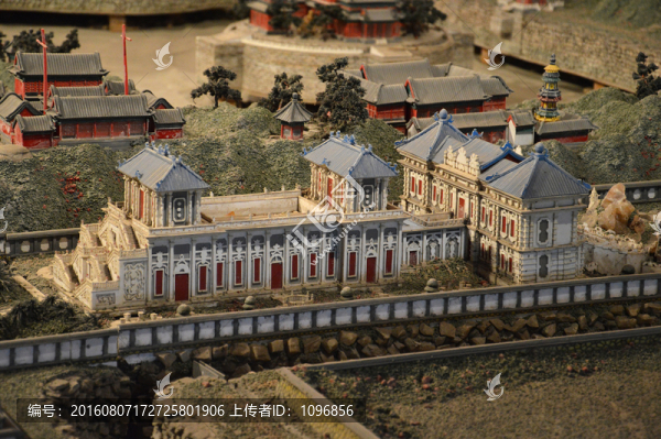 圓明園,海晏堂模型