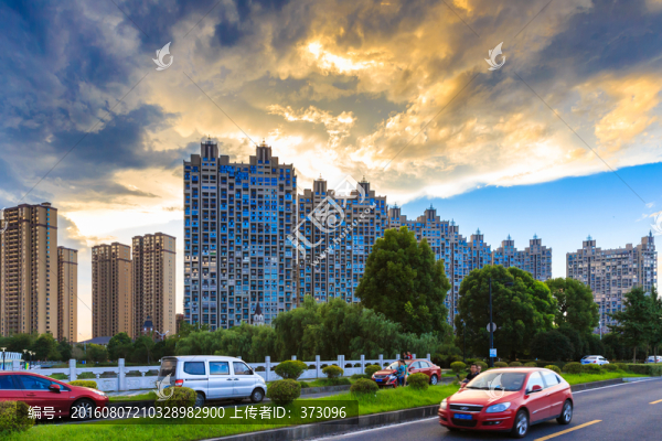 杭州下沙商住區(qū)建筑房產(chǎn)