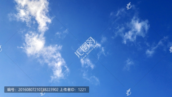 藍天白云
