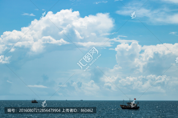 藍(lán)天大海