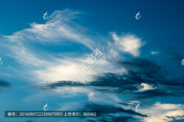 黃昏白云