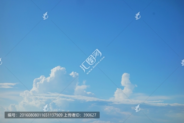 藍天白云