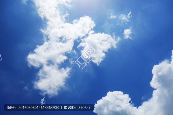 藍天白云
