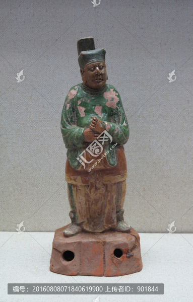 北宋,三彩人物俑
