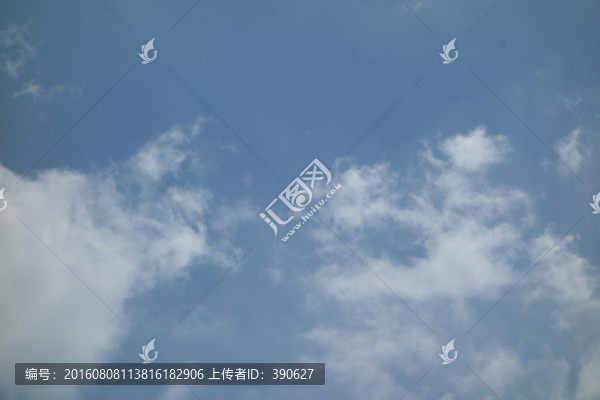 藍天白云