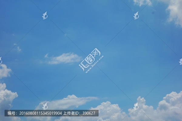 藍天白云