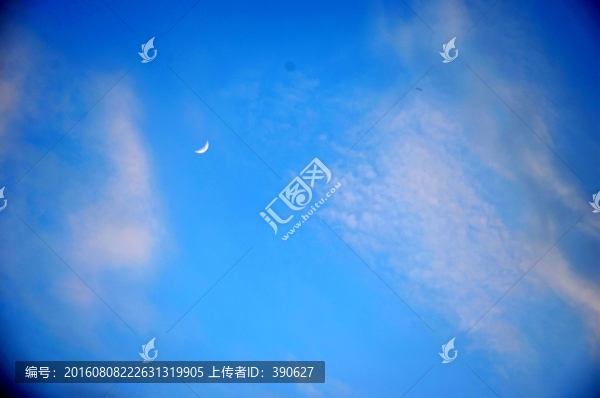 天空云彩,云彩,藍(lán)天,晚霞