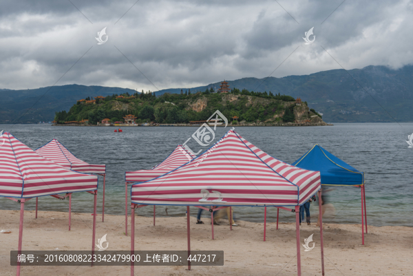 云南撫仙湖風光