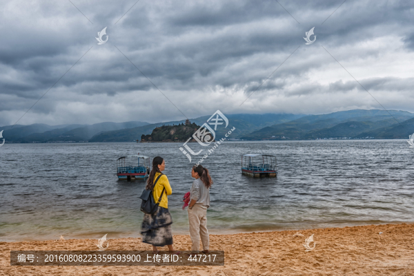 云南撫仙湖風(fēng)光