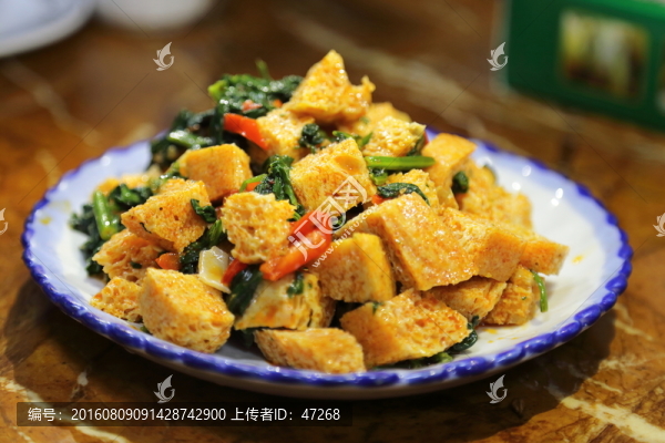 涼拌面筋