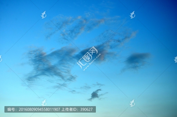 藍天白云,天空素材