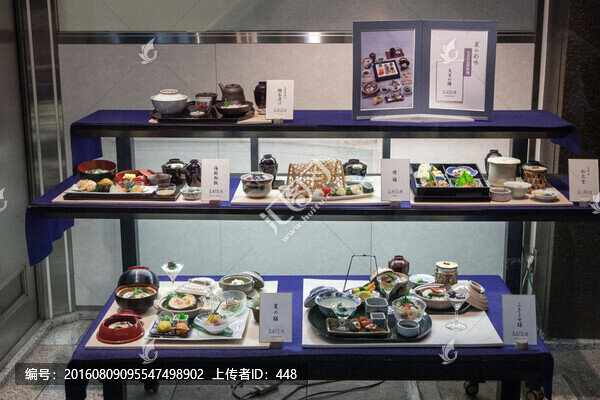 日本餐廳櫥窗