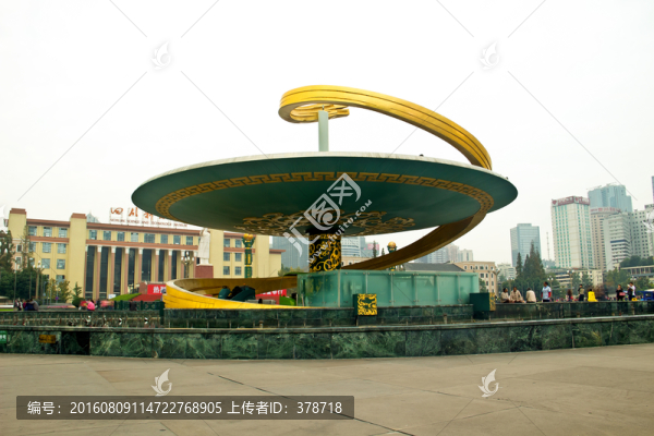 成都天府廣場(chǎng)標(biāo)志