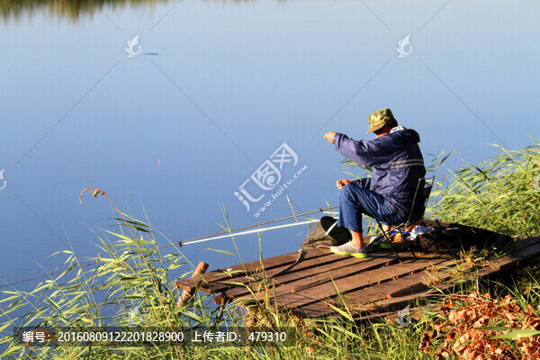 釣魚,垂釣,魚塘,撲魚,夏天