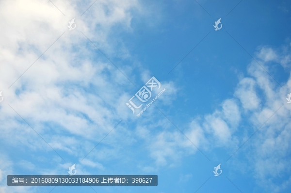 藍天白云