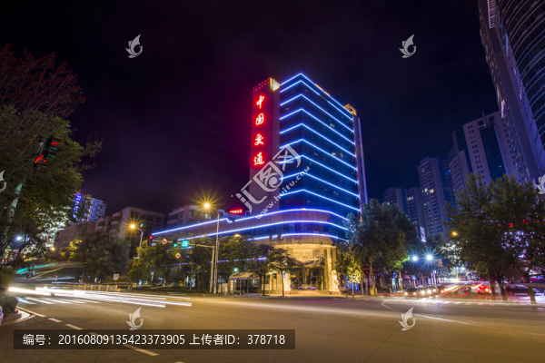 恩施市交通運(yùn)輸局夜景