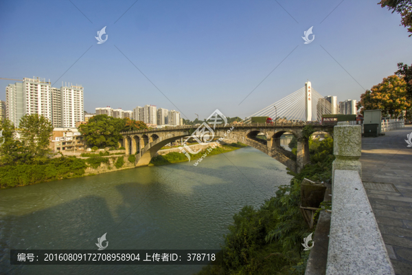 湖北省恩施市小渡船大橋