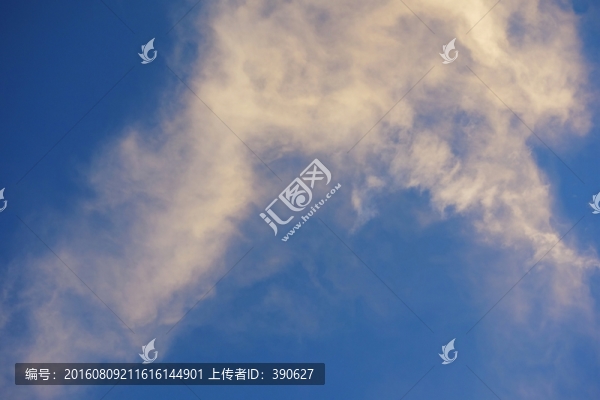 晚霞,天空云彩