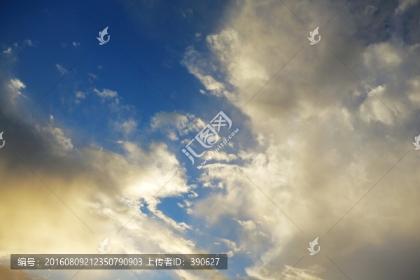 藍天白云,天空云彩