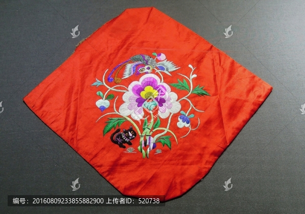 陜西,秦地,肚兜,刺繡