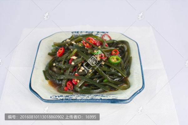 涼拌海帶絲