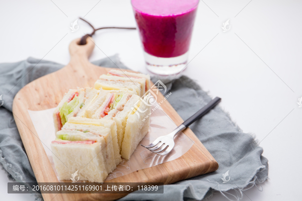 公司三文治