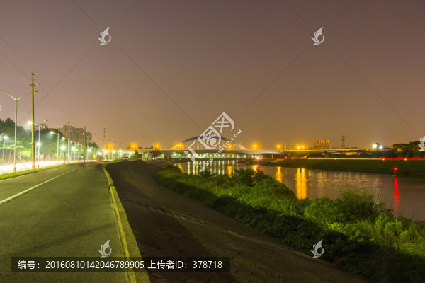 廣東省佛山市佛陳大橋夜景