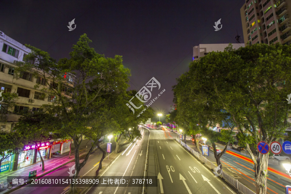 廣東省佛山市汾江中路夜景