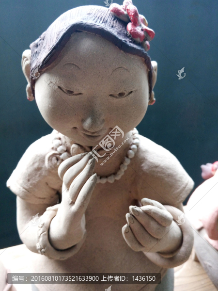 泥塑,,泥娃娃,,陶塑