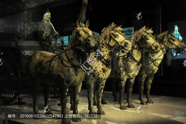 陜西西安臨潼兵馬俑銅車(chē)馬