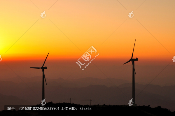 臨海括蒼山風力發(fā)電機