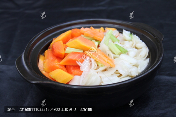 南瓜百合煲