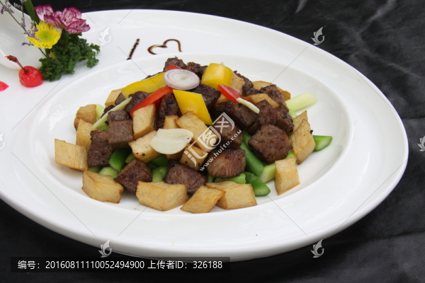 杏鮑菇牛仔粒
