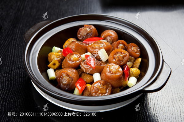 栗子豬尾