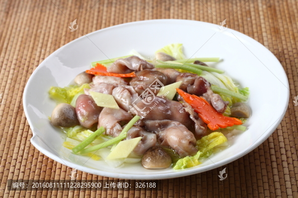 白菜燜鮮魚鰾