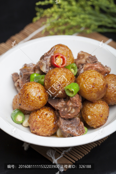 糯米丸子燒排骨