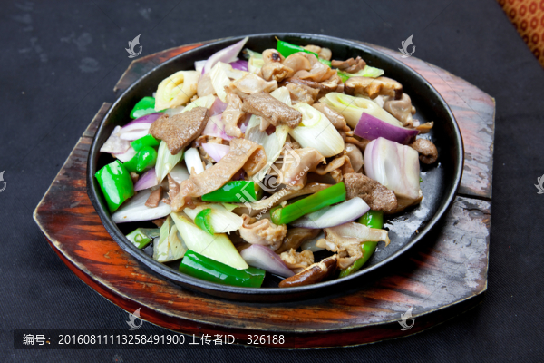鐵板啫豬雜