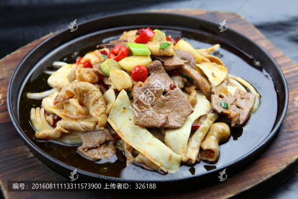 鐵板豬雜
