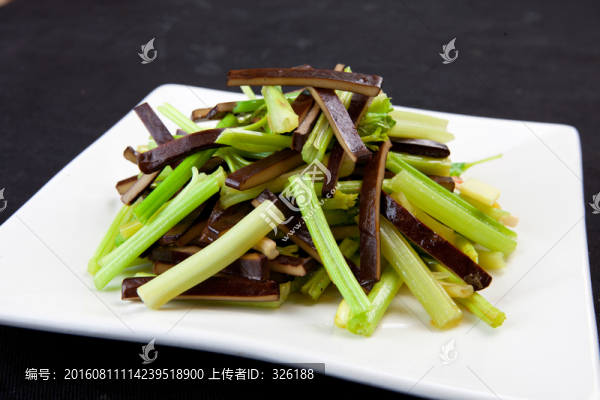 香芹炒香干
