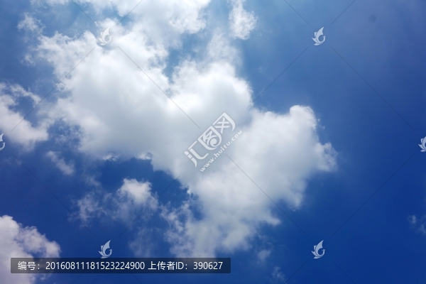 藍(lán)天白云,天空云彩