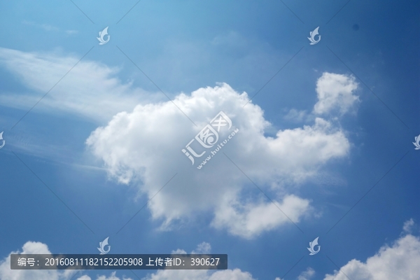 藍天白云素材