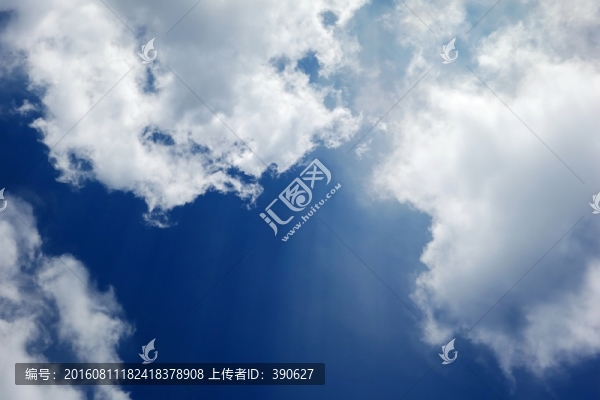 藍(lán)天白云素材