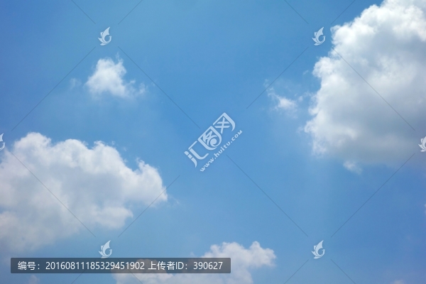 藍(lán)天白云,天空云彩