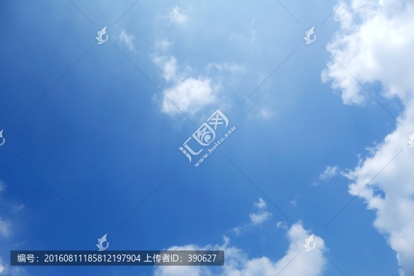 藍天白云