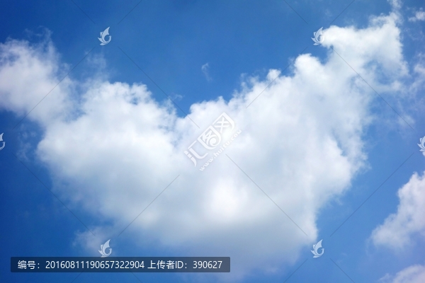 白云,藍天,天空素材