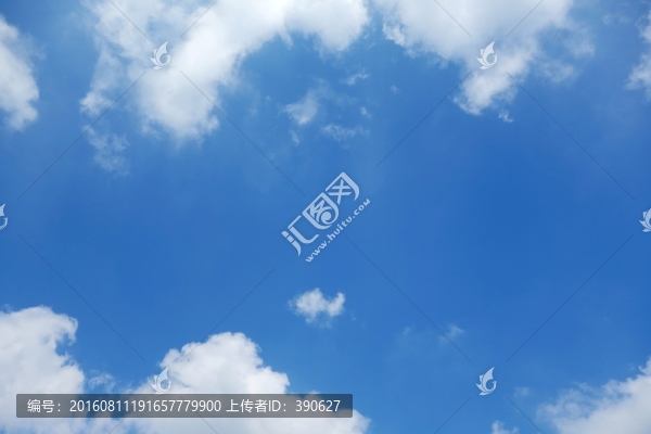 藍天白云